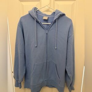 Aritzia Cozy Fleece Boyfriend Zip-up Hoodie